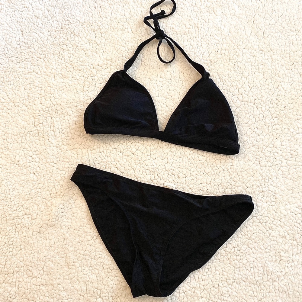 Black Bikini Set Size Large